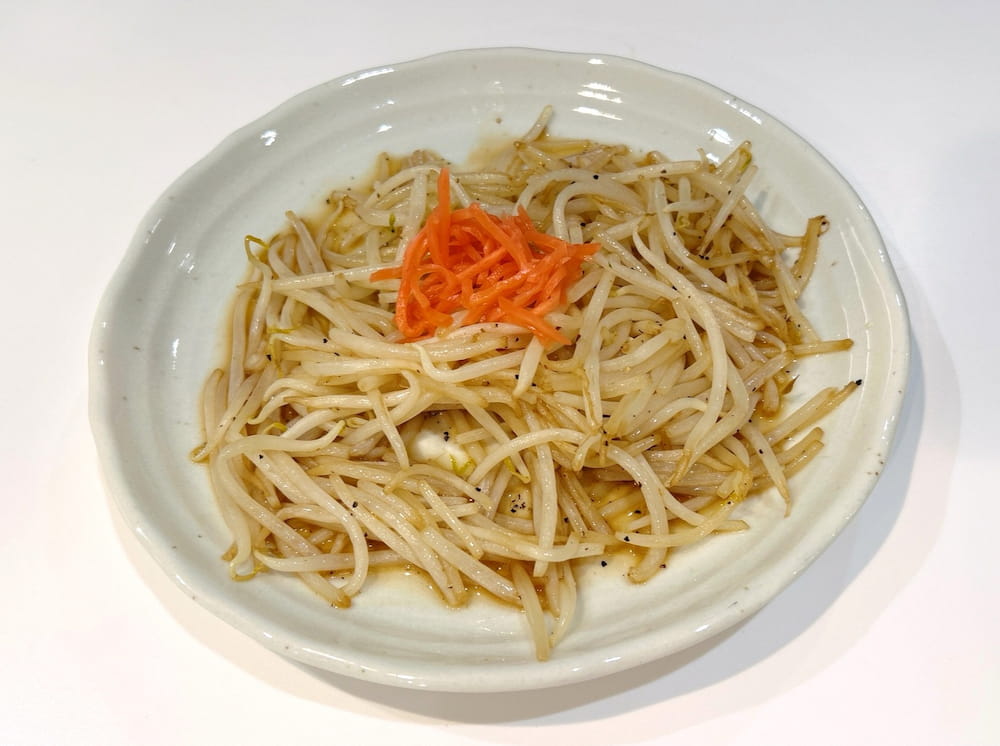 焼きそば風もやし炒め
