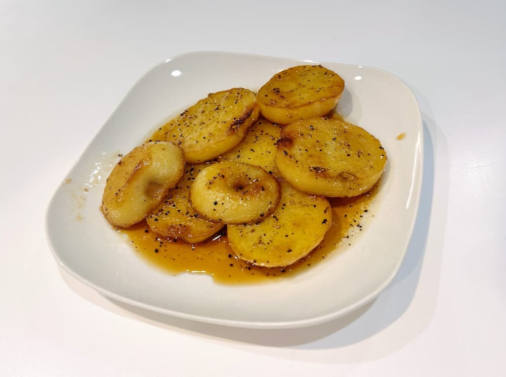 ジャガイモの照り焼き